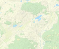 OSM Thunderforest Outdoors карта Буча и Ирпень, Украина в хорошем качестве